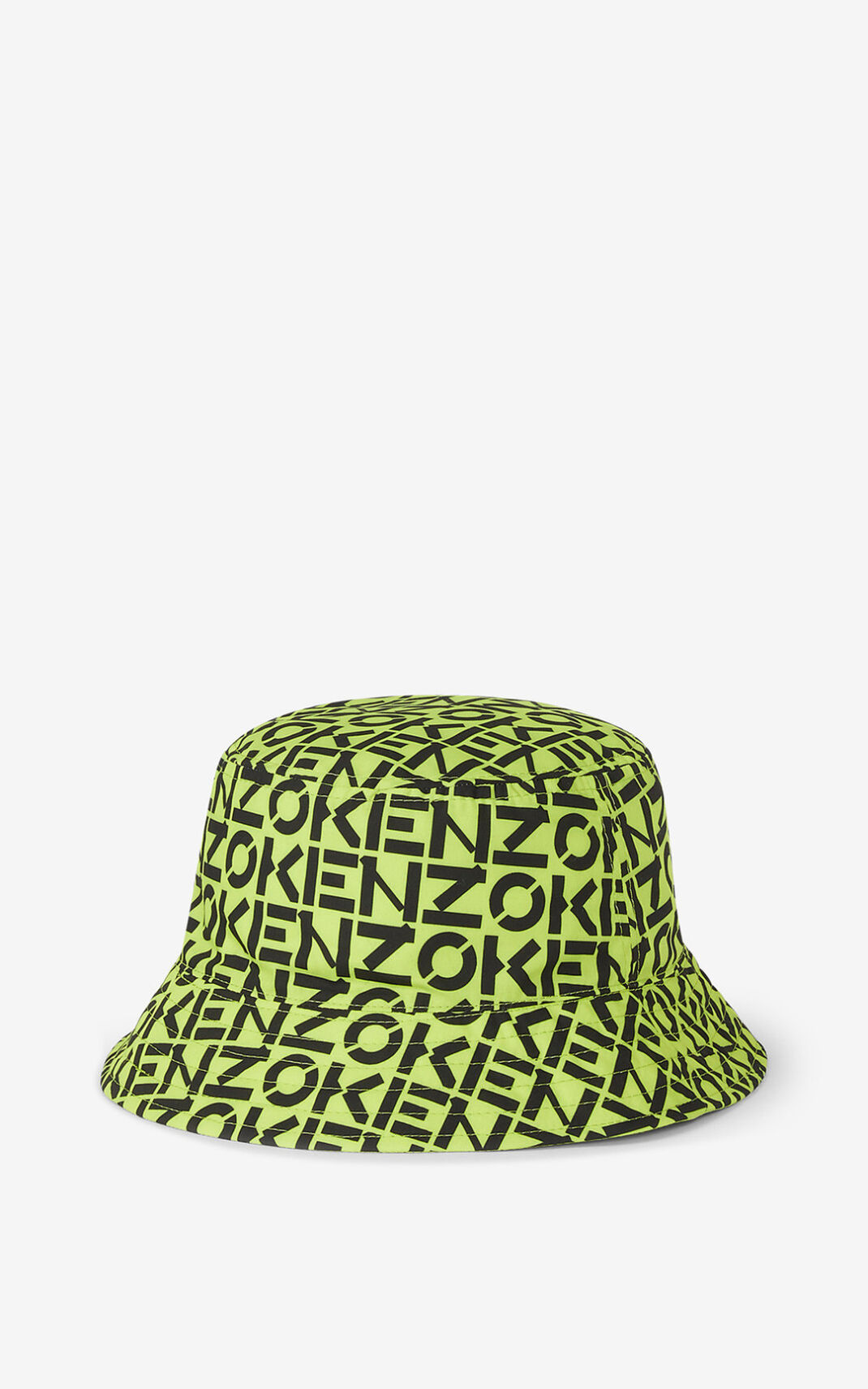 Chapeau Kenzo Reversible monogram Femme Vert Clair | FISM-23075